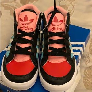 Adidas hardcourt hi NWT toddler size 10